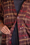 Magnolia Pearl Check Adison Workshirt TOP 1391-STMBL-OS - Stay Wild Collective  Magnolia pearl