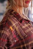 Magnolia Pearl Check Adison Workshirt TOP 1391-STMBL-OS - Stay Wild Collective  Magnolia pearl