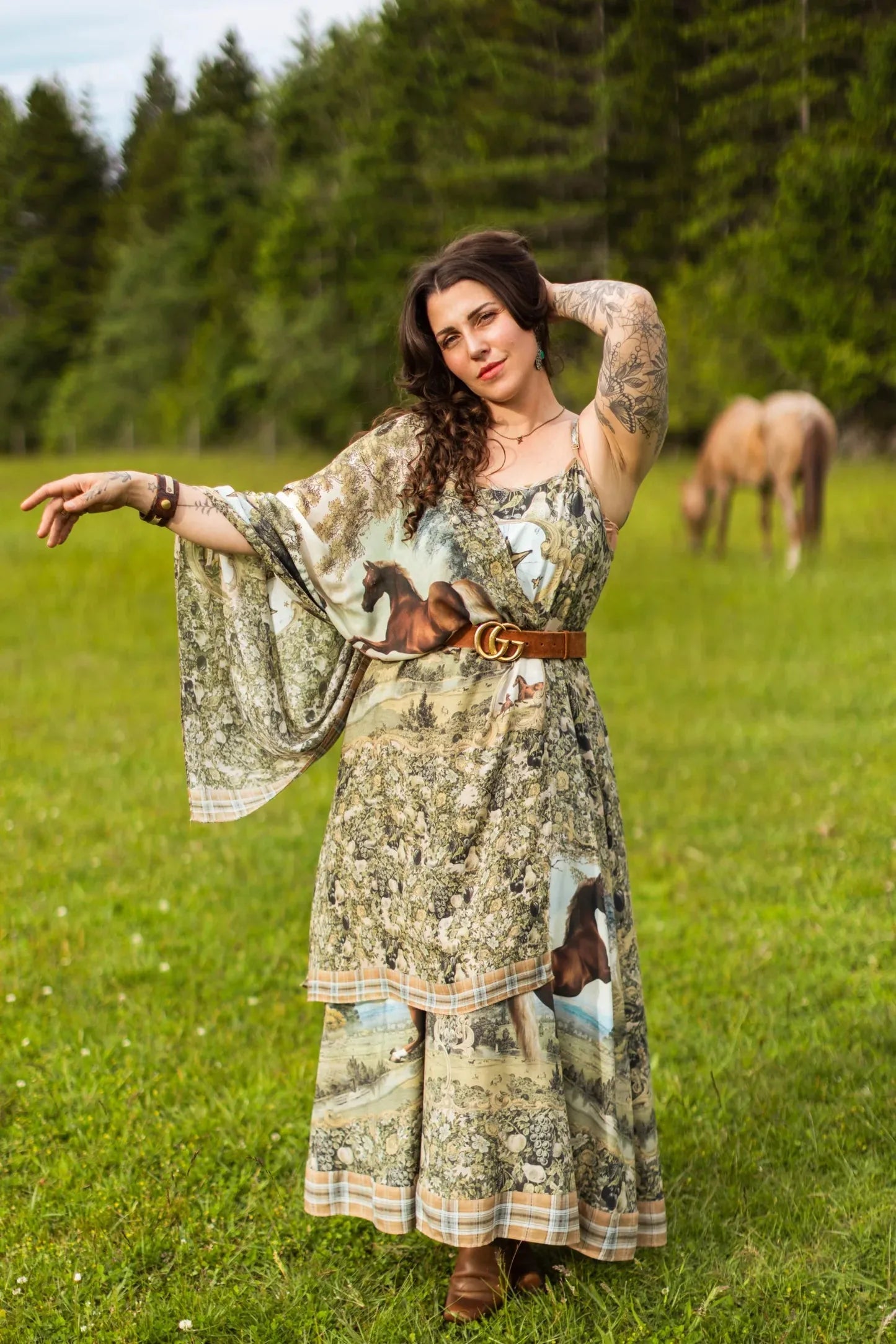 Market Of Stars Born To Run Scarf - Stay Wild Collective  bag