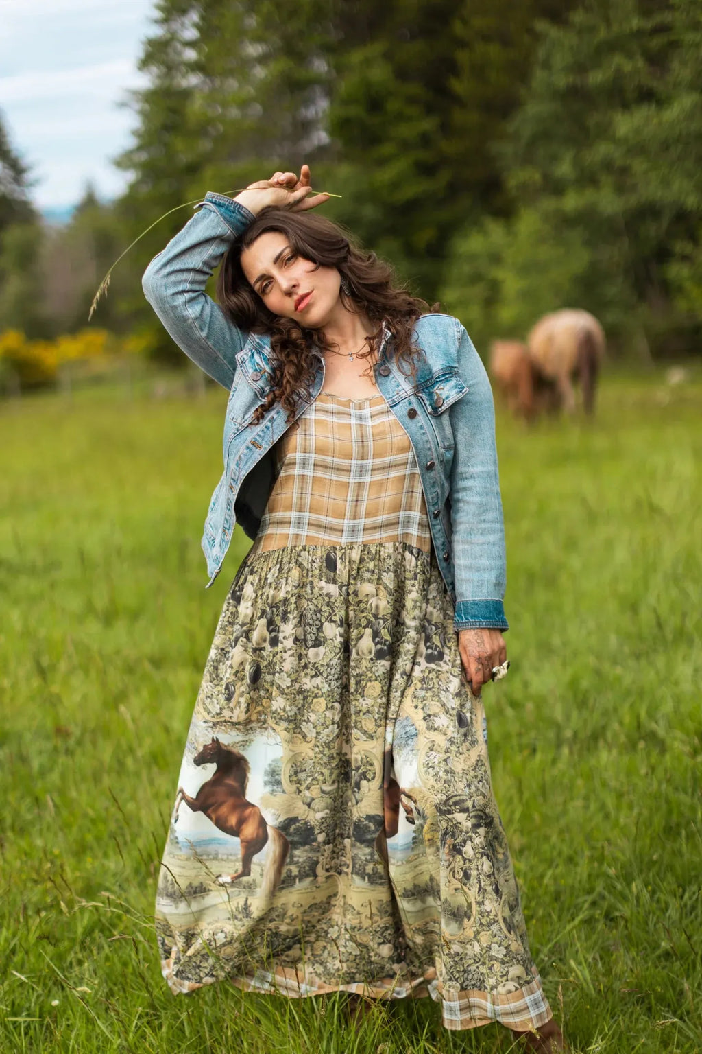 Market Of Stars Born to Run Maxi Slip Dress - Stay Wild Collective  Dress
