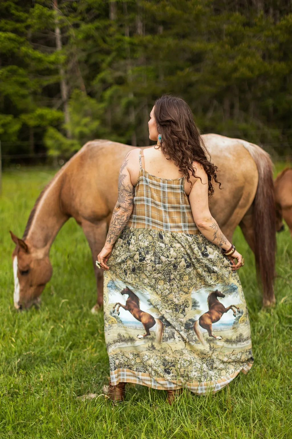 Market Of Stars Born to Run Maxi Slip Dress - Stay Wild Collective  Dress