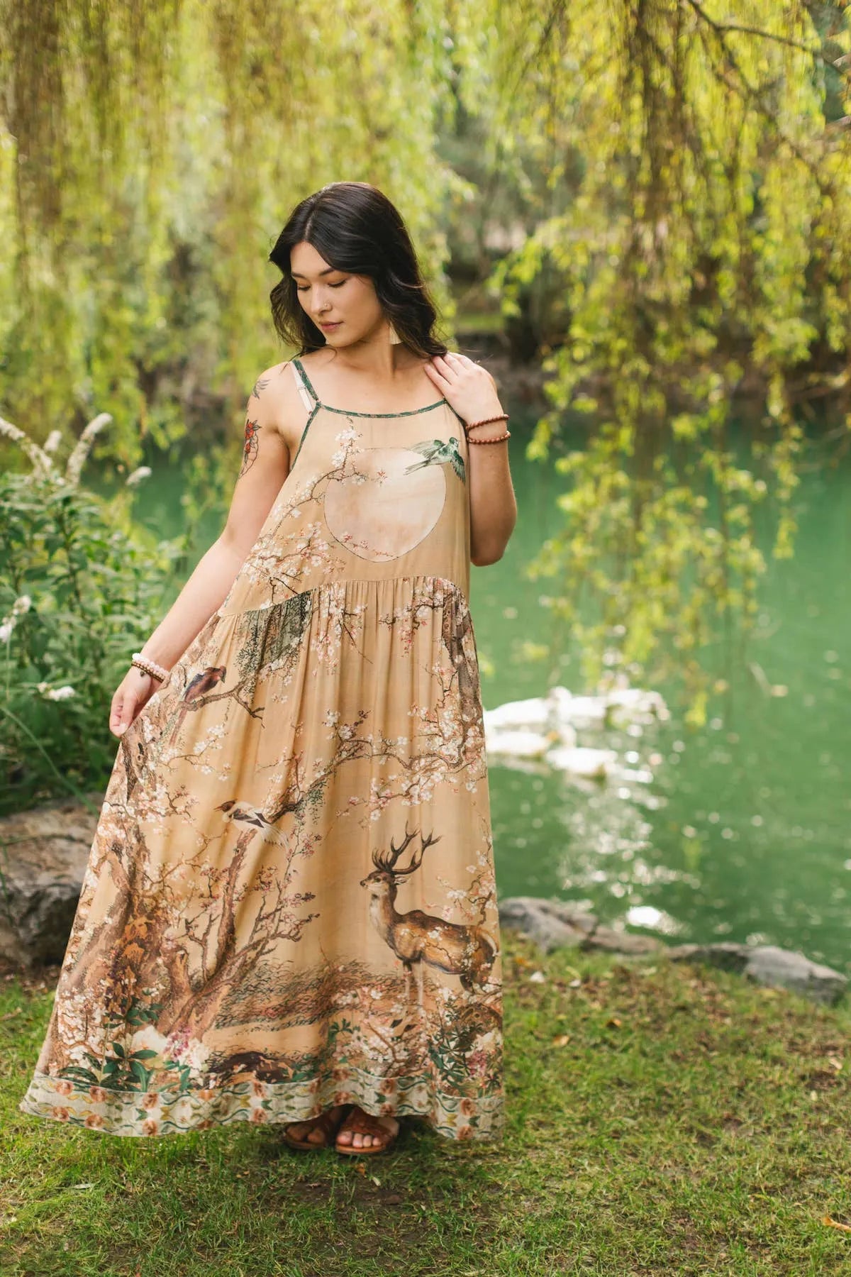 Market Of Stars Fable Bohéme Long Maxi Slip Dress - Stay Wild Collective  Dress