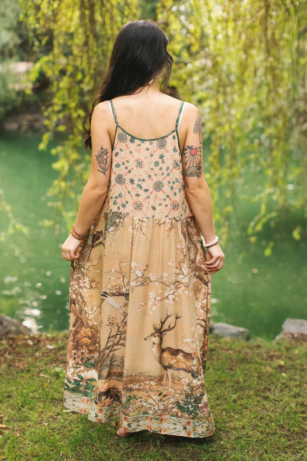 Market Of Stars Fable Bohéme Long Maxi Slip Dress - Stay Wild Collective  Dress
