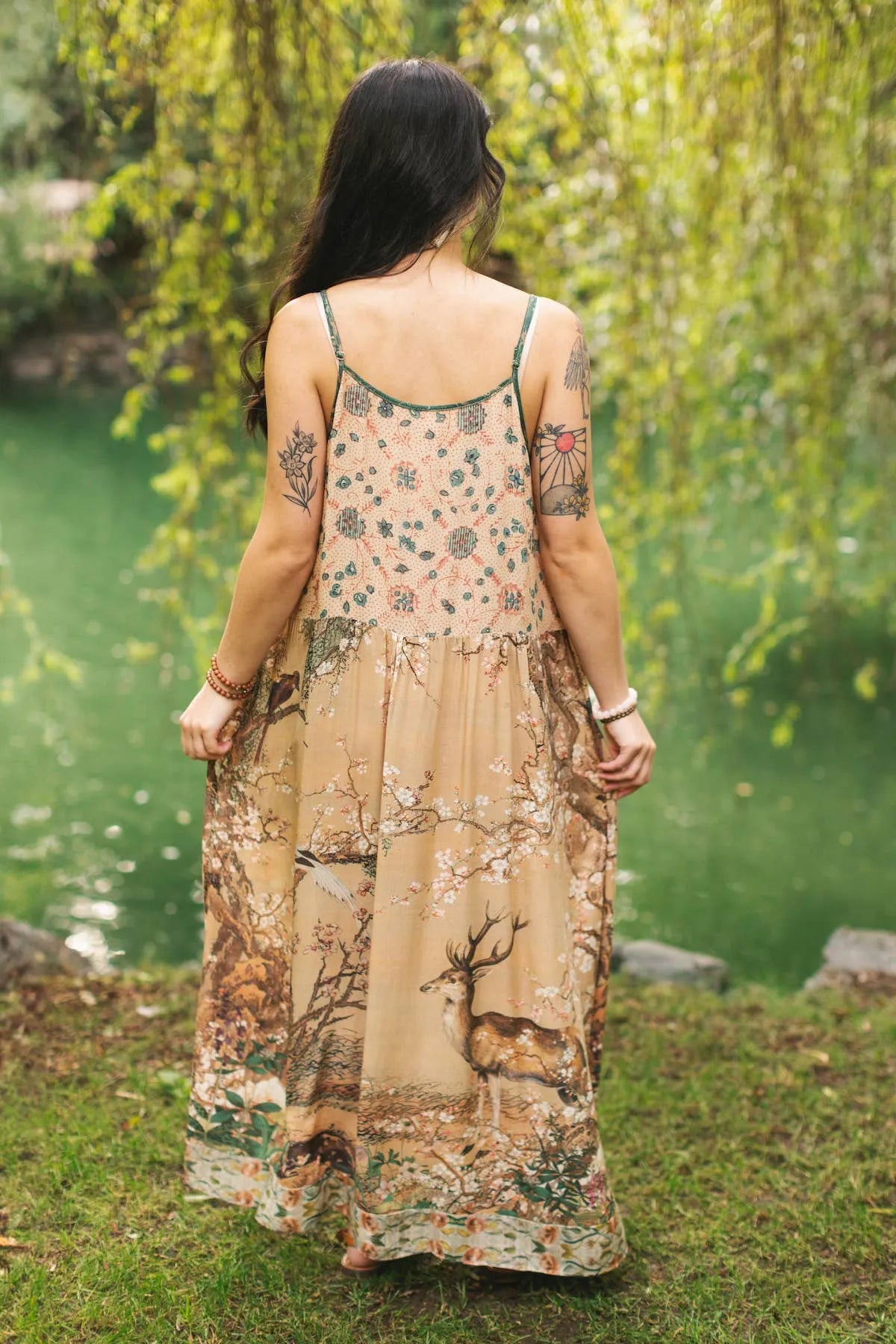 Market Of Stars Fable Bohéme Long Maxi Slip Dress - Stay Wild Collective  Dress