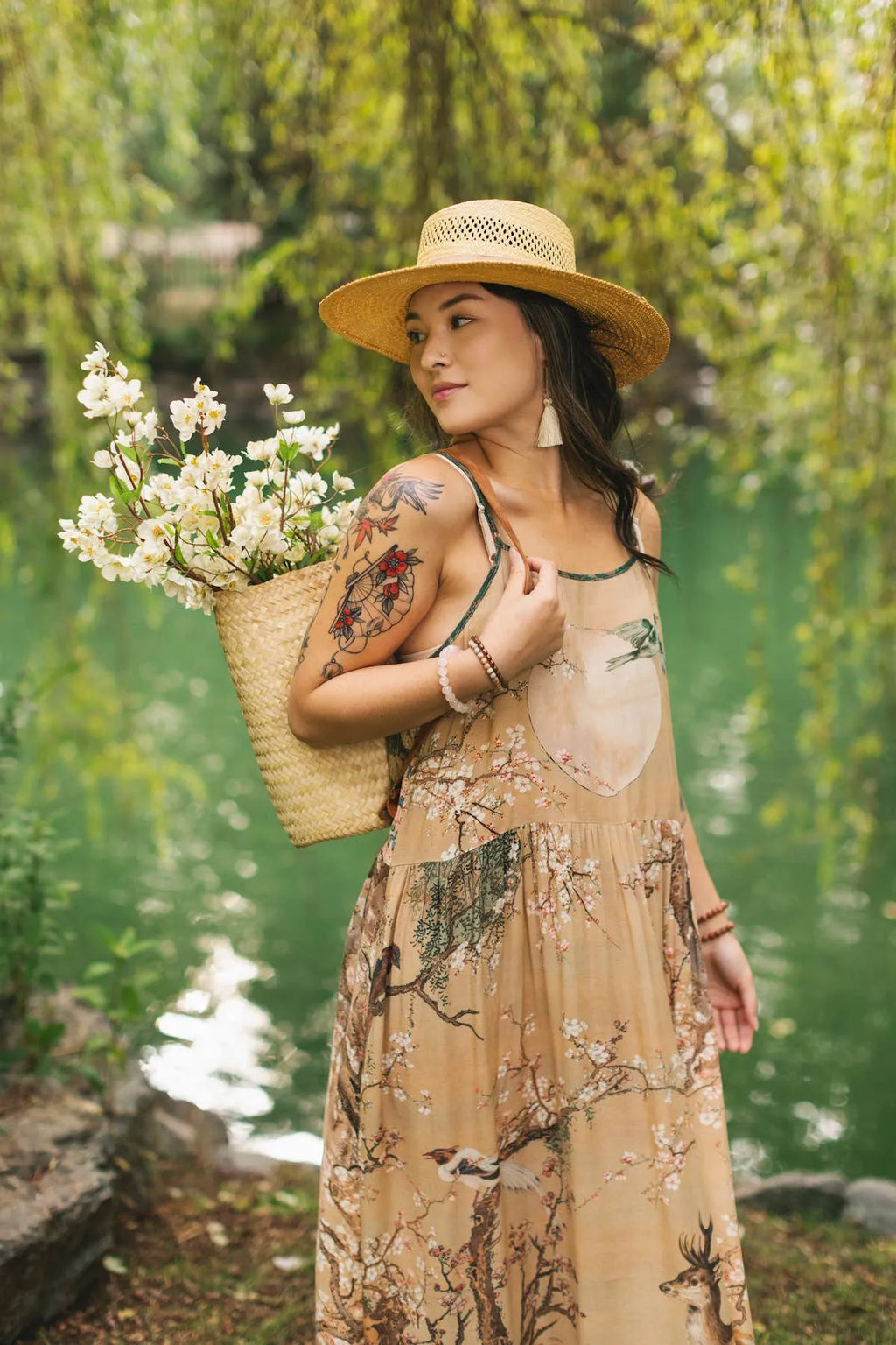 Market Of Stars Fable Bohéme Long Maxi Slip Dress - Stay Wild Collective  Dress