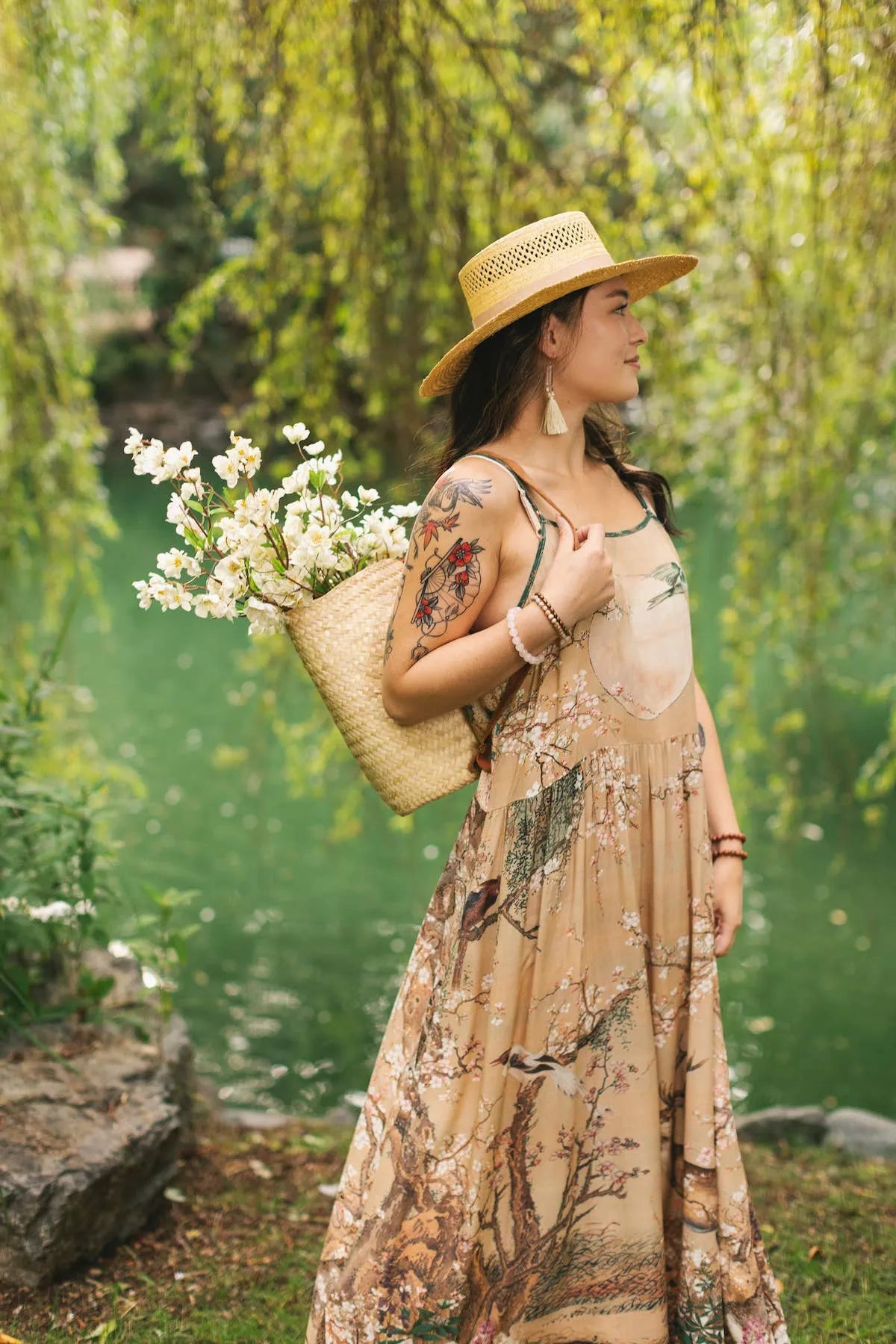 Market Of Stars Fable Bohéme Long Maxi Slip Dress - Stay Wild Collective  Dress