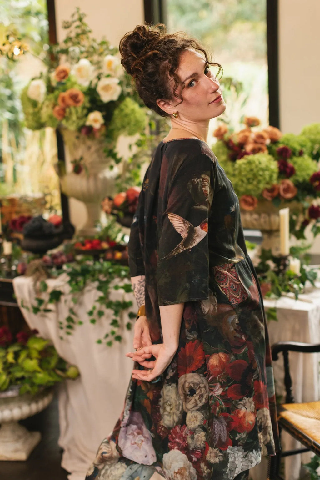 Market Of Stars Flight Of Fancy Artist Tunic Dress - Stay Wild Collective  Dress