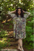 Market Of Stars Love Grows Wild Artist Tunic Dress - Stay Wild Collective  Dress