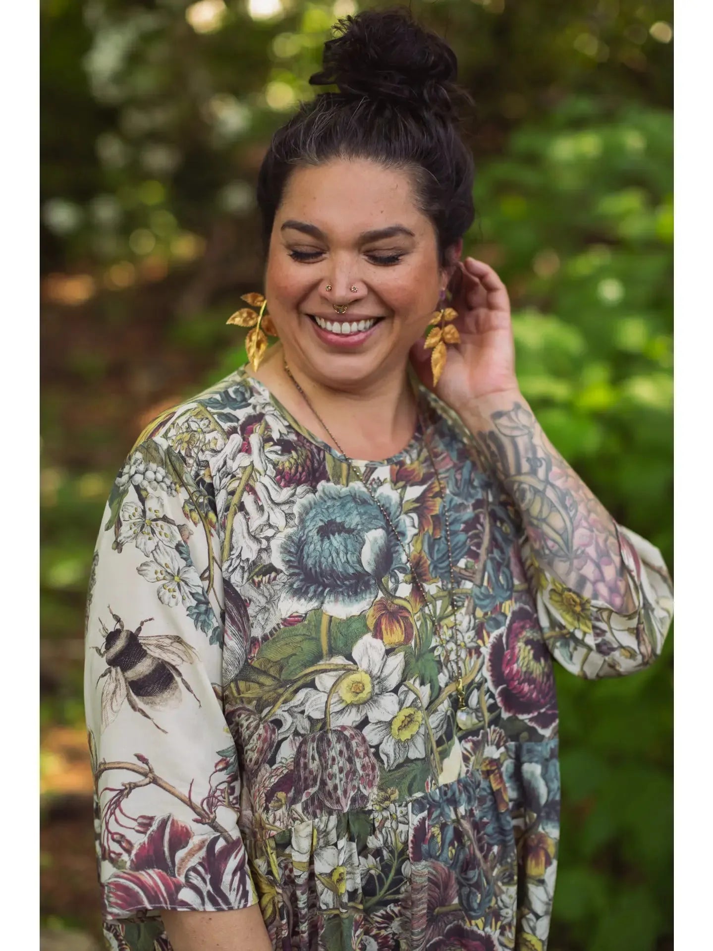 Market Of Stars Love Grows Wild Artist Tunic Dress - Stay Wild Collective  Dress