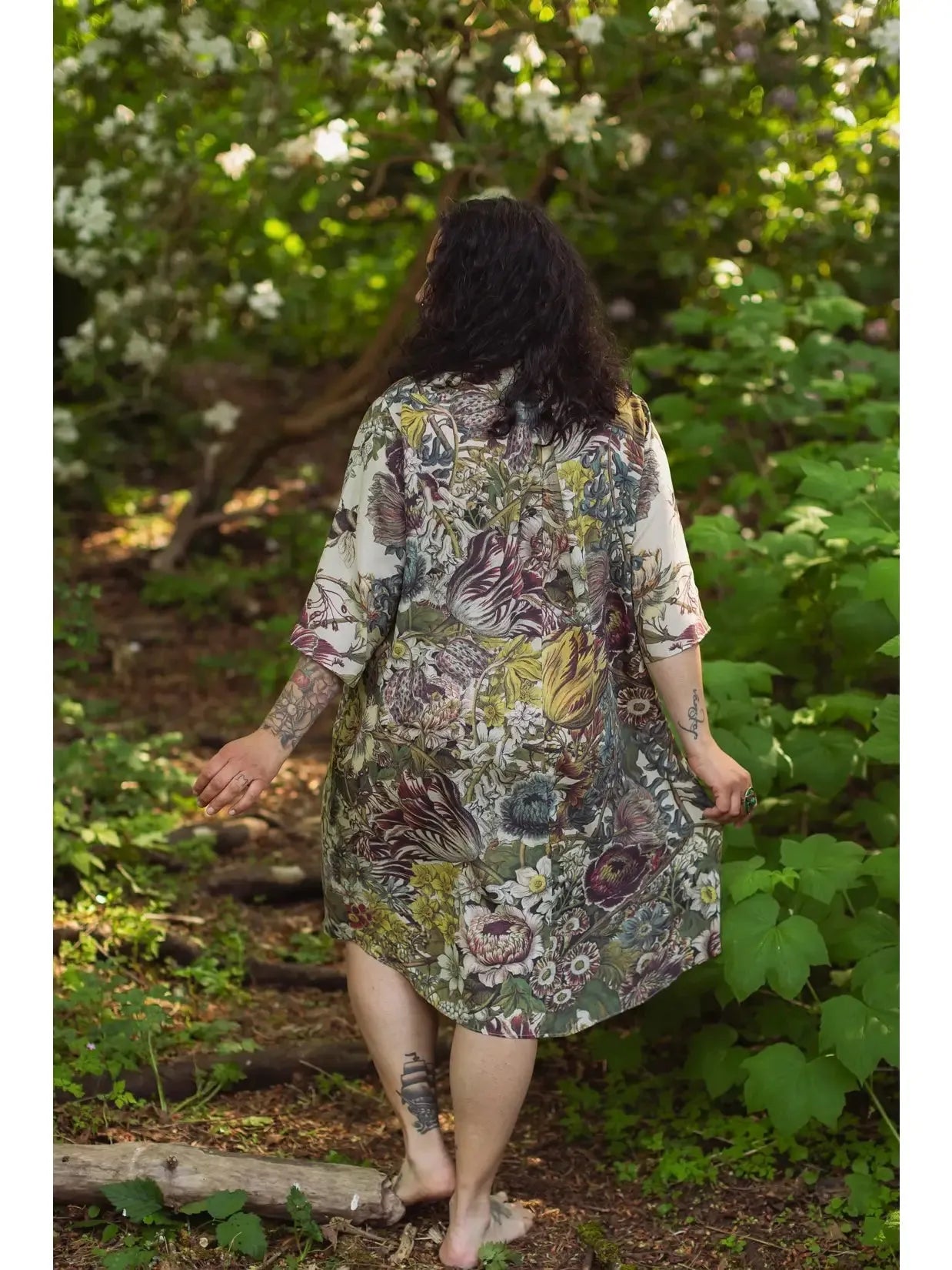 Market Of Stars Love Grows Wild Artist Tunic Dress - Stay Wild Collective  Dress