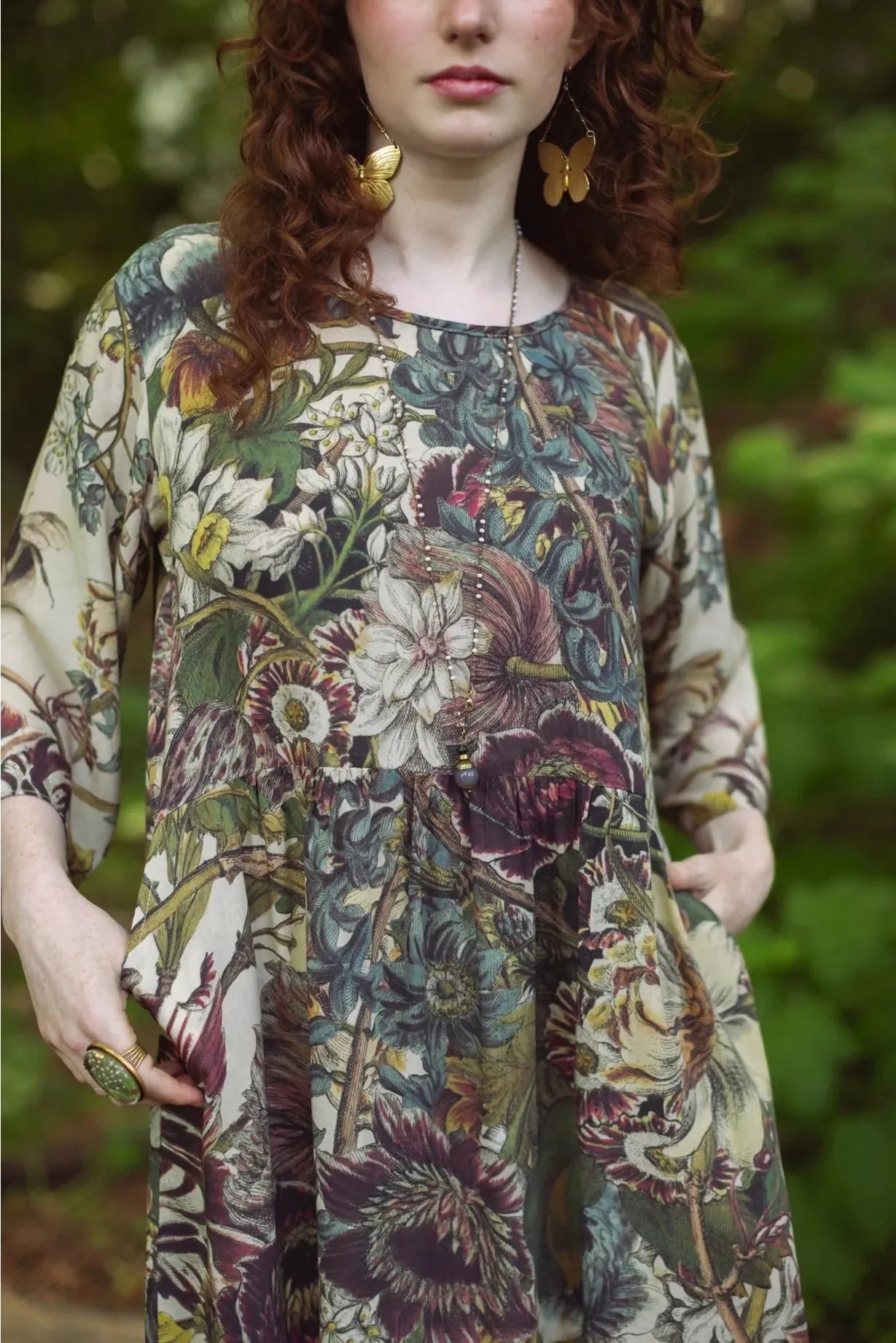 Market Of Stars Love Grows Wild Artist Tunic Dress - Stay Wild Collective  Dress