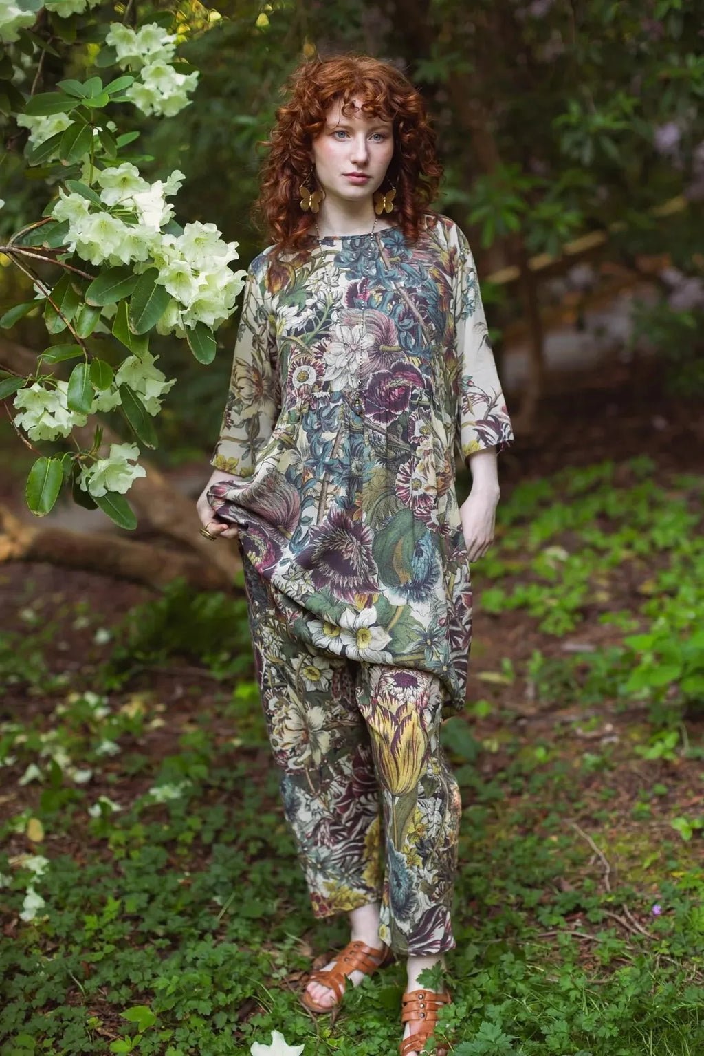 Market Of Stars Love Grows Wild Artist Tunic Dress - Stay Wild Collective  Dress