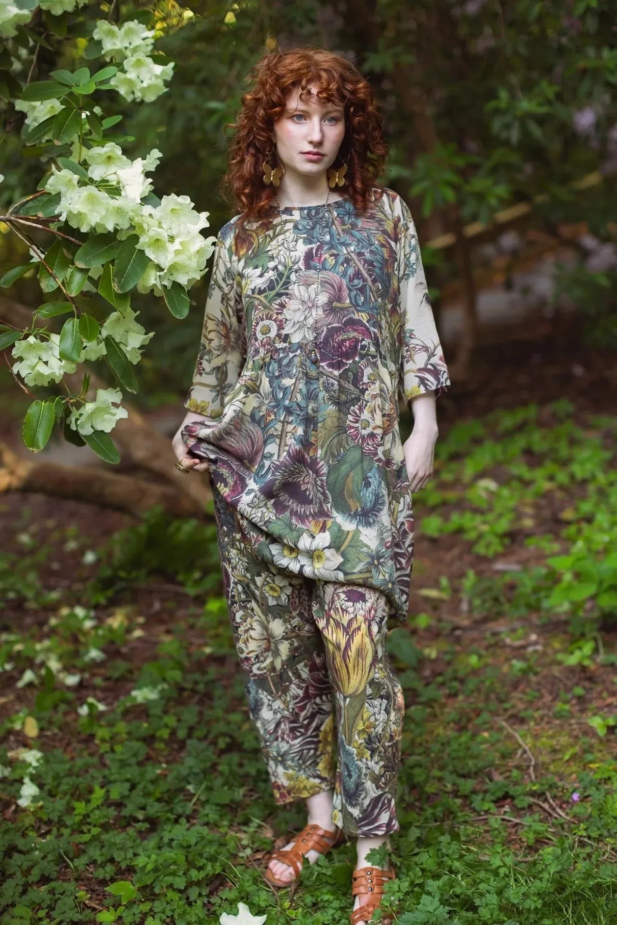Market Of Stars Love Grows Wild Artist Tunic Dress - Stay Wild Collective  Dress