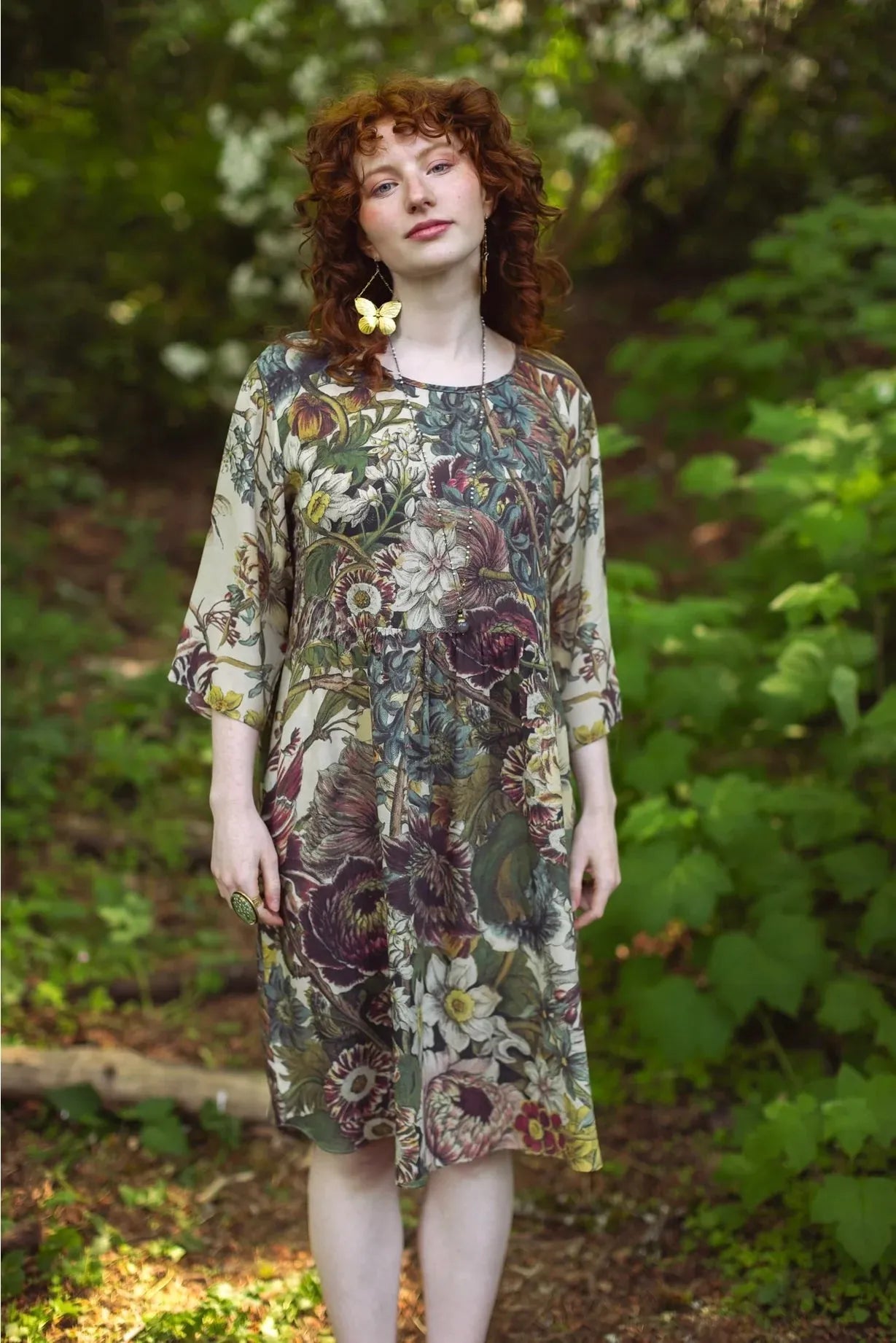 Market Of Stars Love Grows Wild Artist Tunic Dress - Stay Wild Collective  Dress