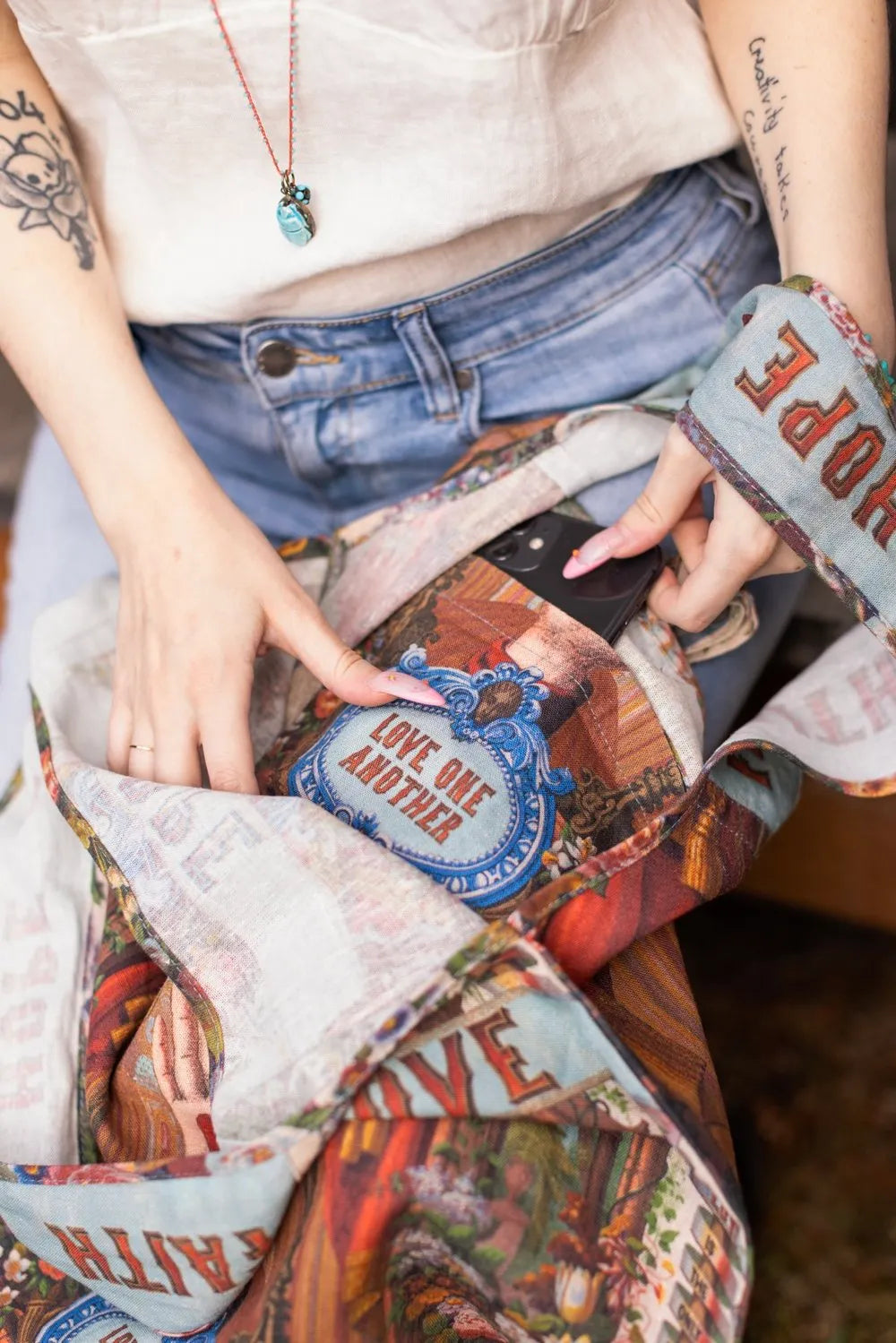 Market Of Stars Love Language Market Tote Bag - Stay Wild Collective  bag