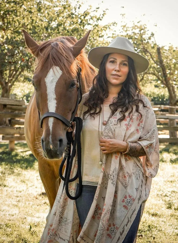 Market Of Stars Love Story Opera Duster - Stay Wild Collective  Kimono