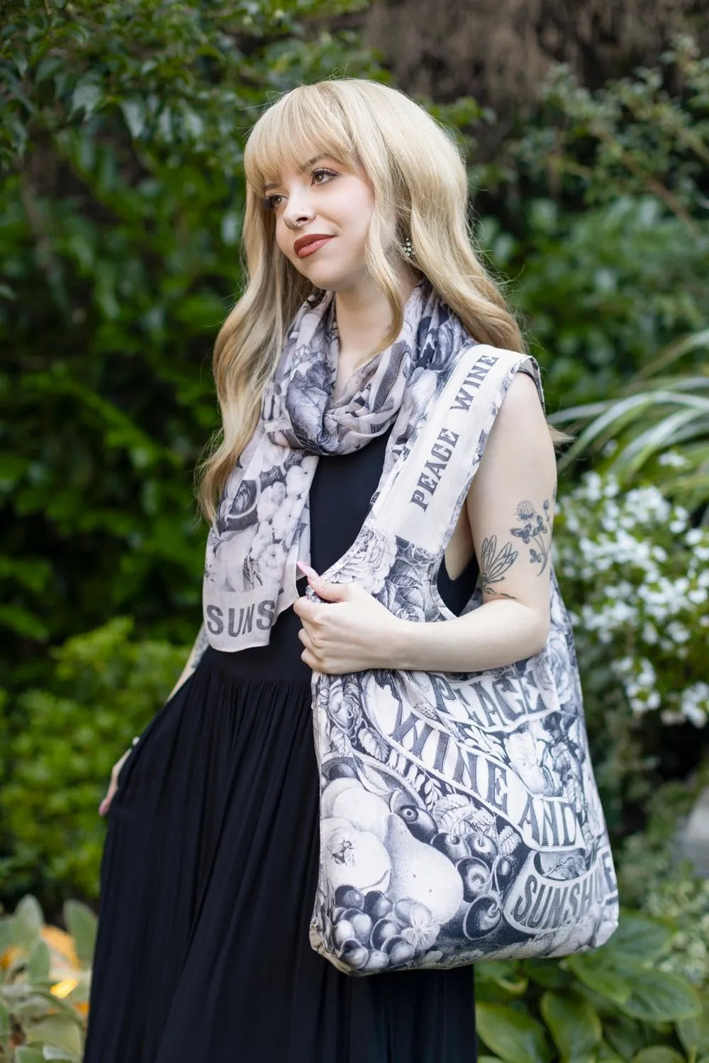 Market Of Stars Peace Wine & Sunshine Market Tote Bag - Stay Wild Collective  bag
