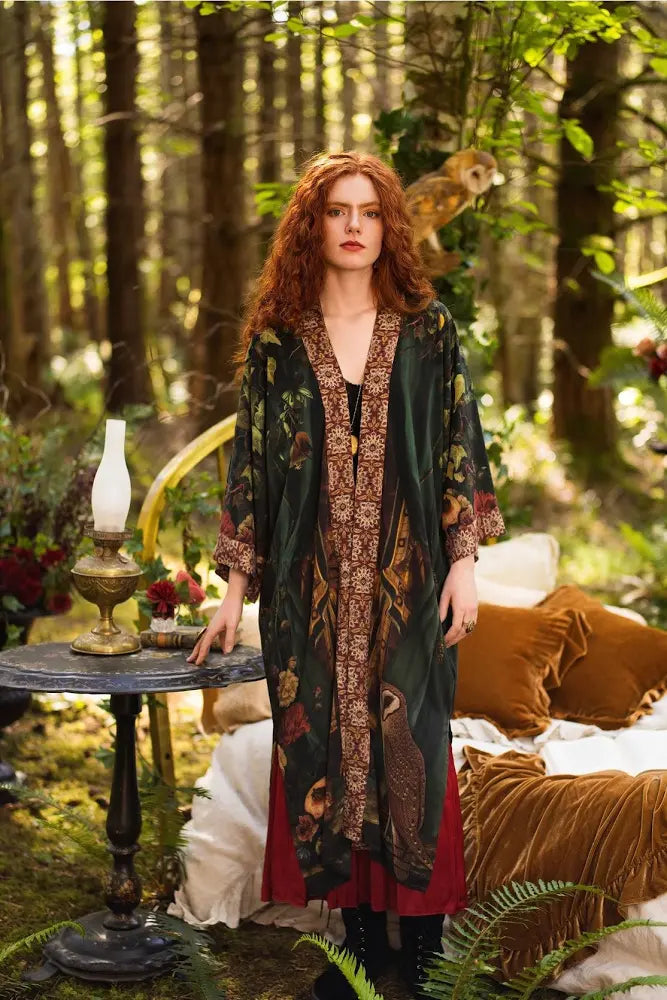 Market Of Stars - Solstice - Opera Duster Kimono Duster Robe - Persephone & Moon - Stay Wild Collective