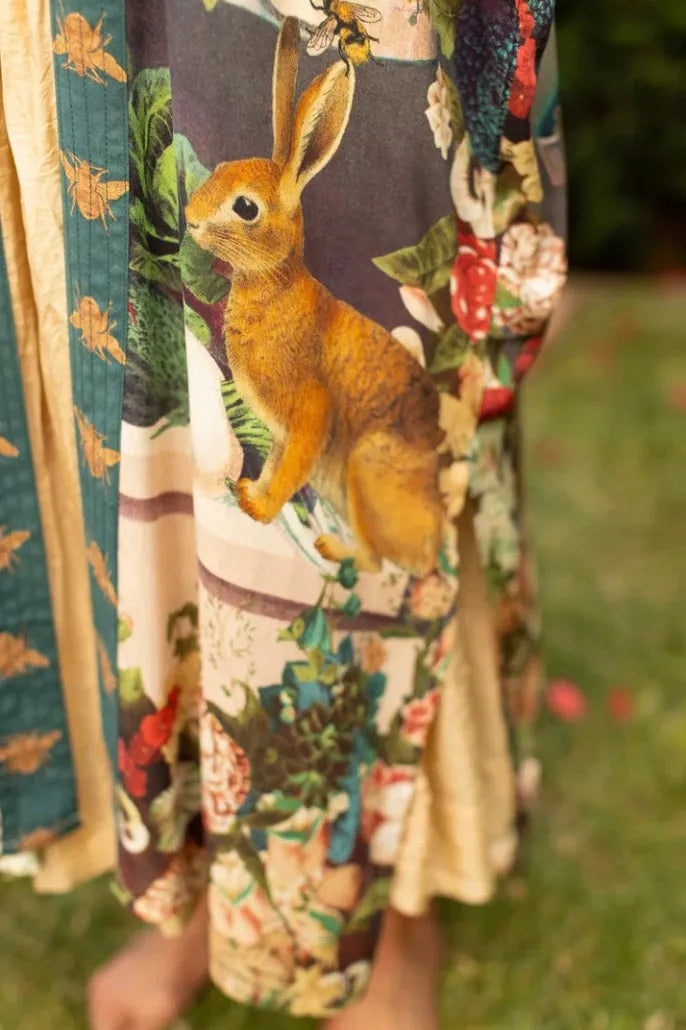 Market Of Stars Stay Gold Opera Duster Bamboo Kimono - Stay Wild Collective  Kimono