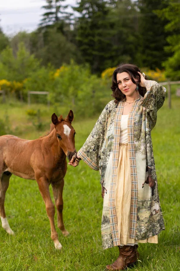 Market of Stars Born to Run Opera Duster - Stay Wild Collective  Kimono