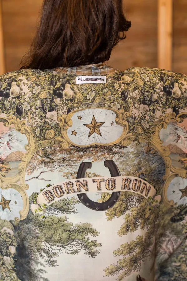 Market of Stars Born to Run Opera Duster - Stay Wild Collective  Kimono