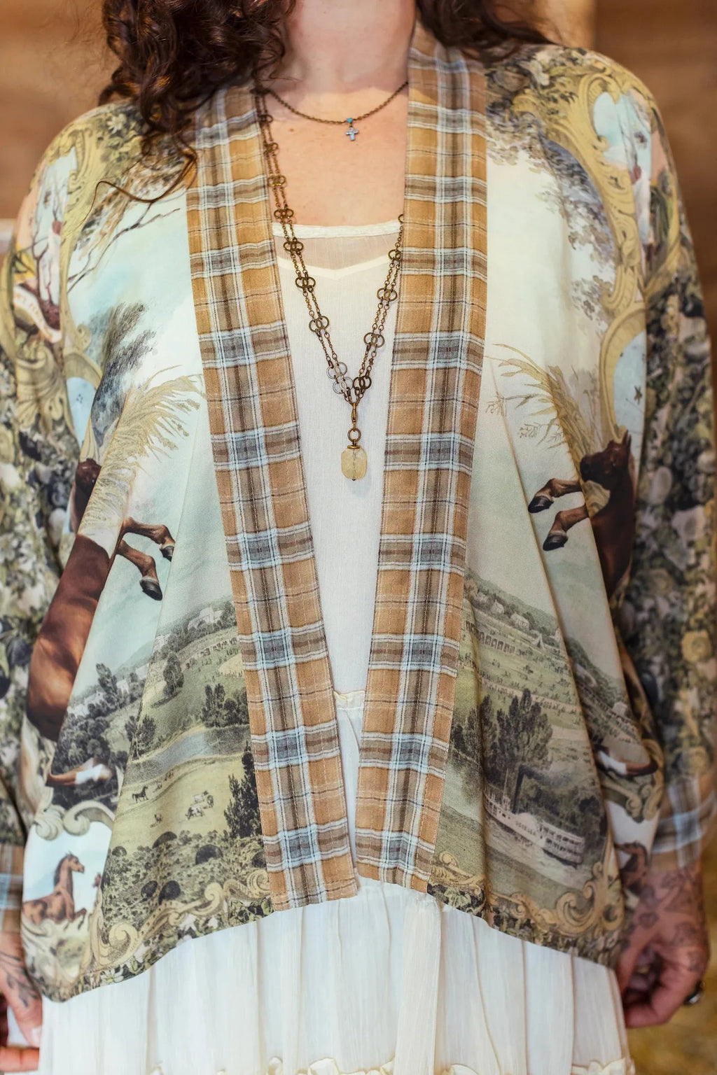 Market of Stars Born to Run Pixie Duster (Cropped Length) - Stay Wild Collective  Kimono