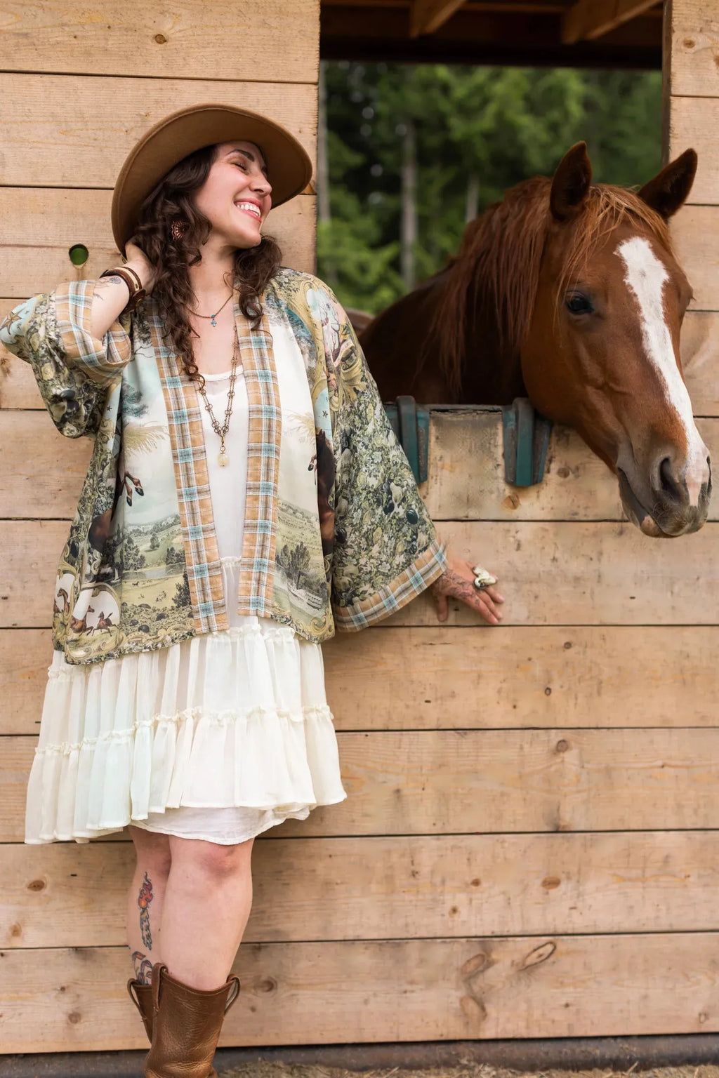 Market of Stars Born to Run Pixie Duster (Cropped Length) - Stay Wild Collective  Kimono