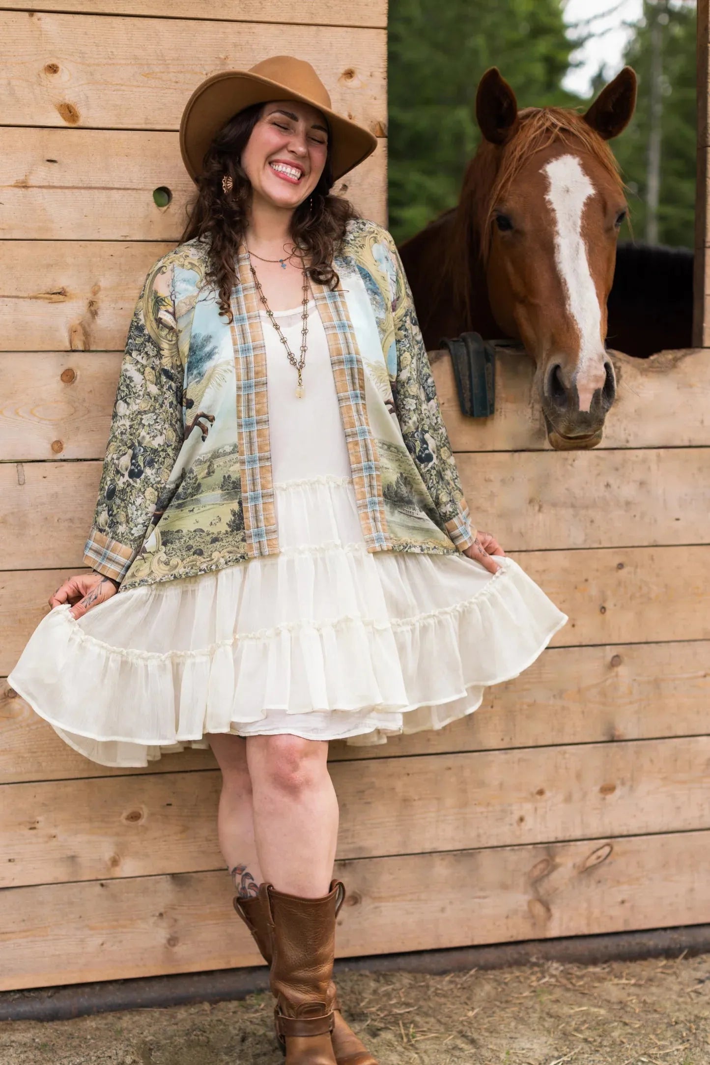 Market of Stars Born to Run Pixie Duster (Cropped Length) - Stay Wild Collective  Kimono