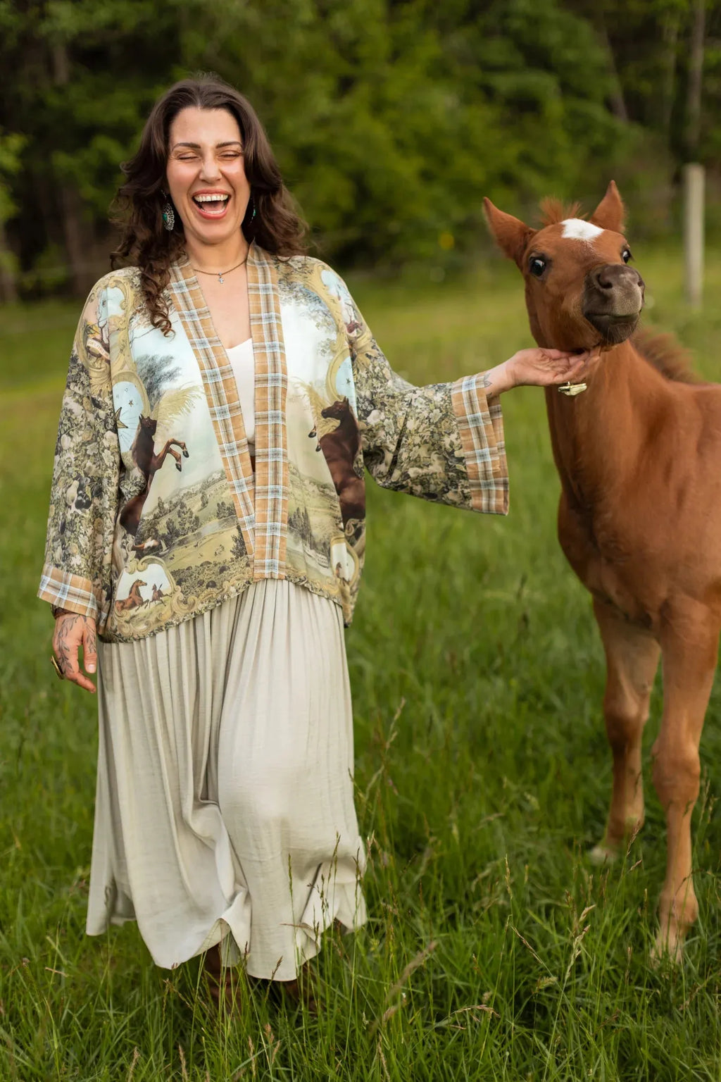 Market of Stars Born to Run Pixie Duster (Cropped Length) - Stay Wild Collective  Kimono