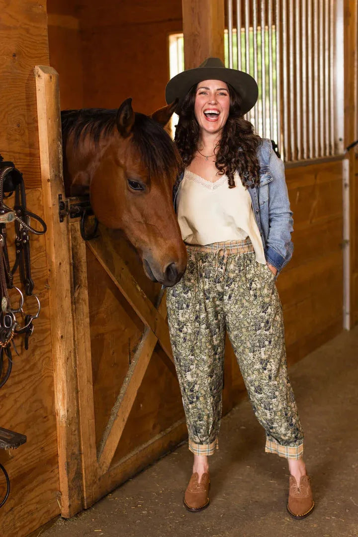 Market of Stars Born to Run Poet Pants - Stay Wild Collective  Pants