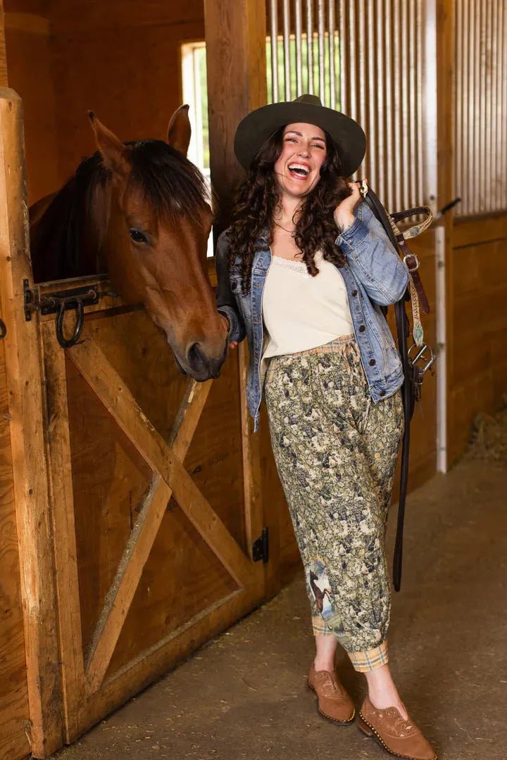 Market of Stars Born to Run Poet Pants - Stay Wild Collective  Pants