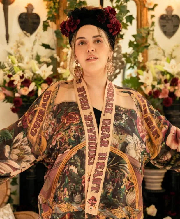 Market of Stars Courage Dear Heart Pixie Duster (Cropped Length) - Stay Wild Collective  Kimono Outerwear