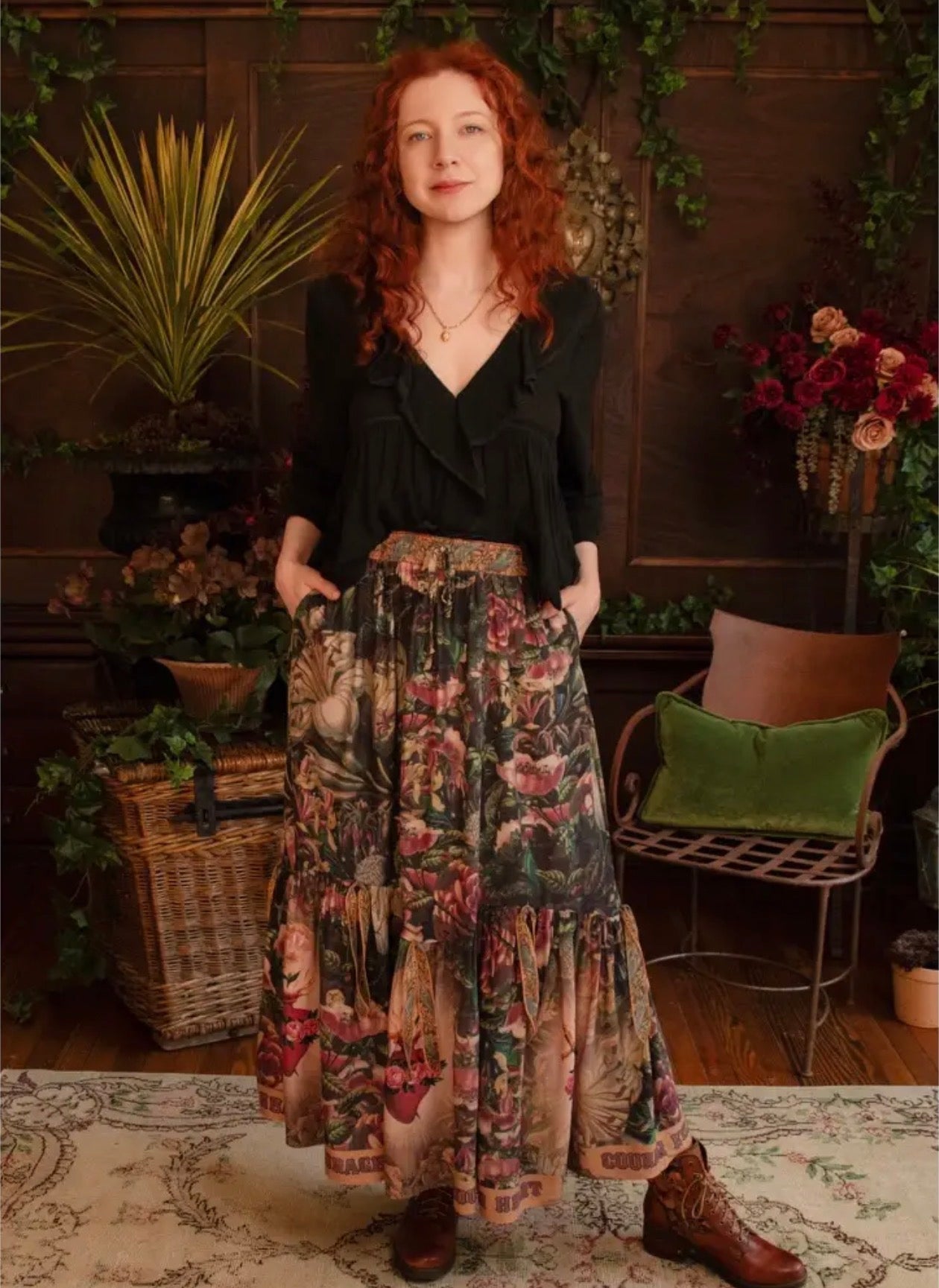   Courage dear heart skirt market of stars - Stay Wild Collective  