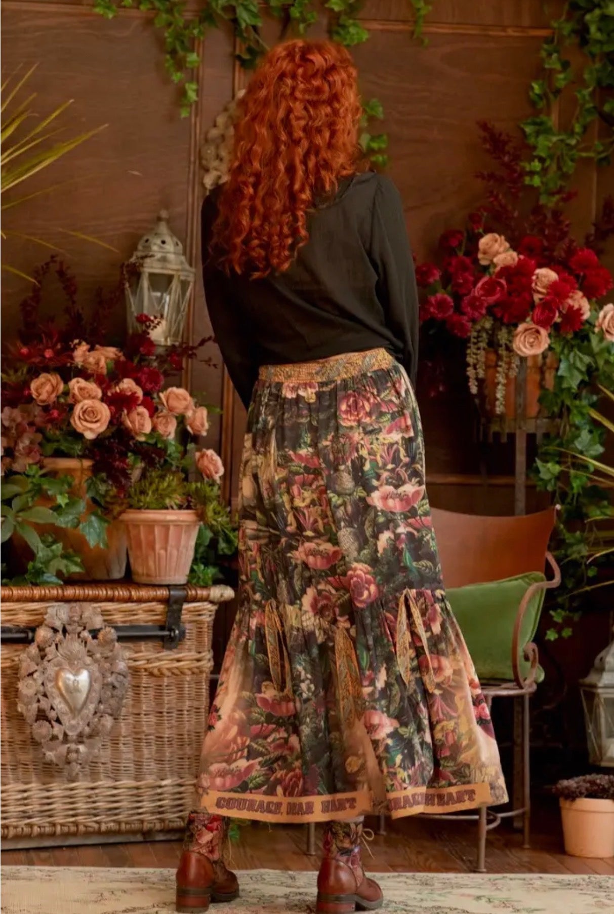   Courage dear heart skirt market of stars - Stay Wild Collective  