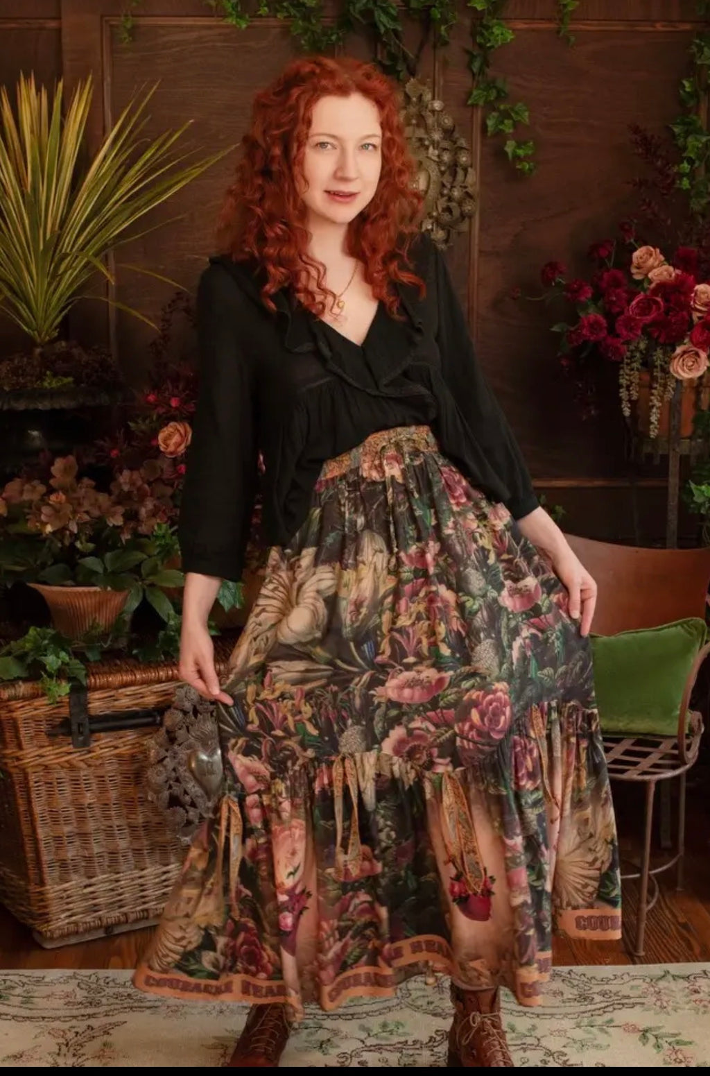   Courage dear heart skirt market of stars - Stay Wild Collective  
