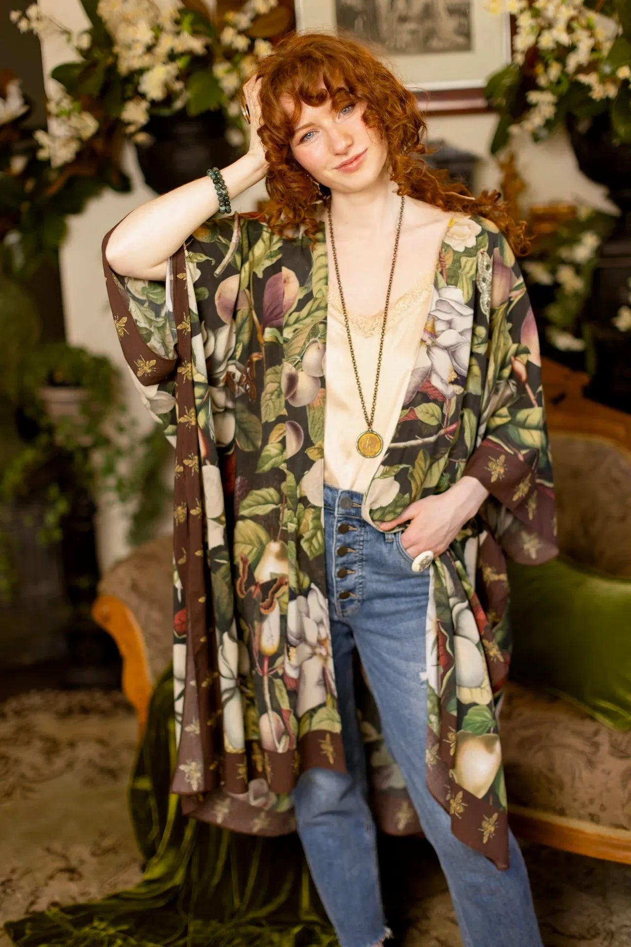 Market of Stars FLEUR DE LUNE GODDESS DUSTER - Stay Wild Collective  