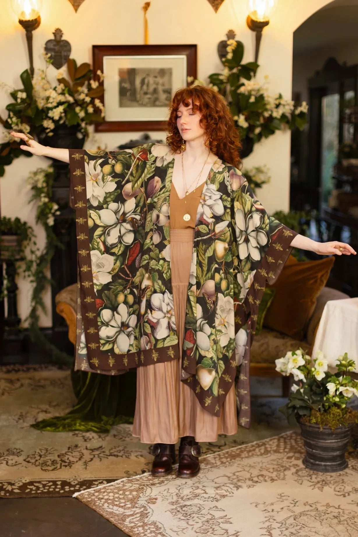 Market of Stars FLEUR DE LUNE GODDESS DUSTER - Stay Wild Collective  