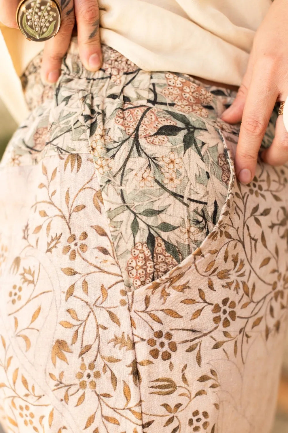 Market of Stars Folklore Artist Pant - Stay Wild Collective  Pants