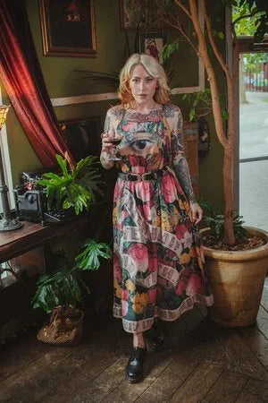 Market of Stars Friendship Love and Truth Bohéme Slip Dress - Stay Wild Collective  