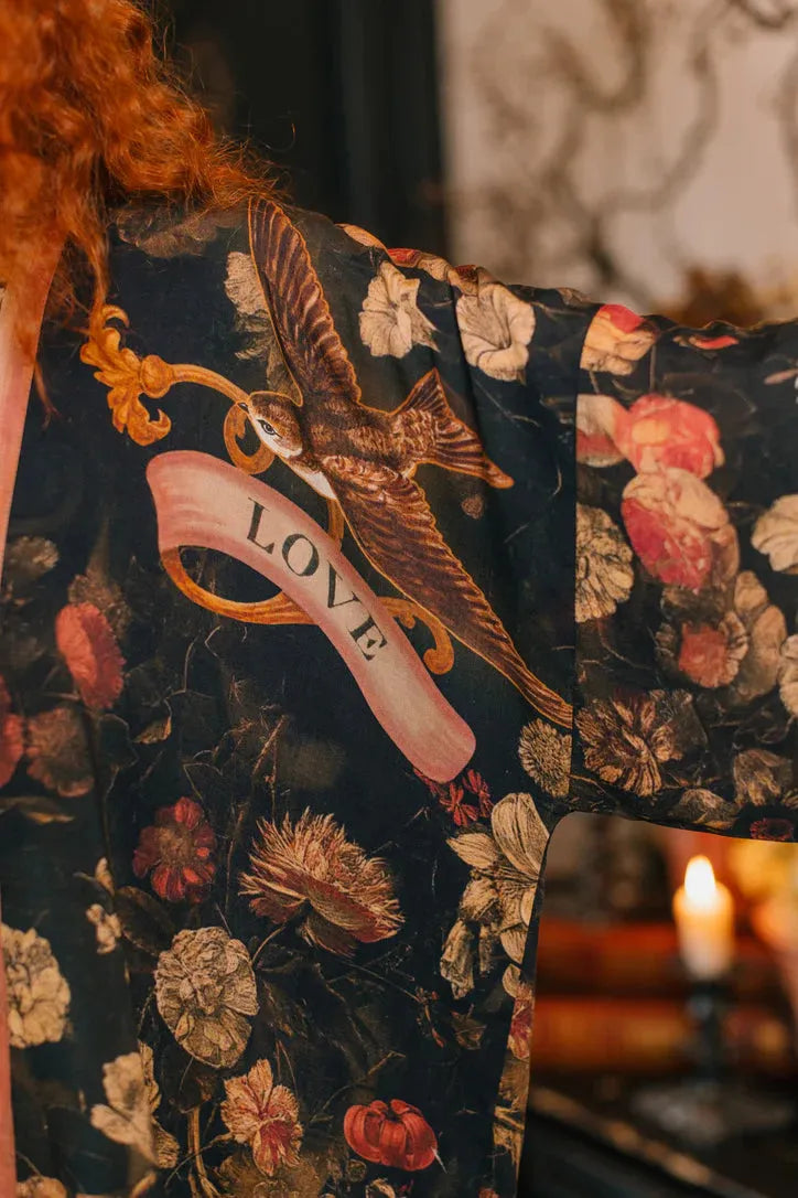 Market of Stars 'Heart Of Gold' Pixie Duster Cropped Kimono - Stay Wild Collective  