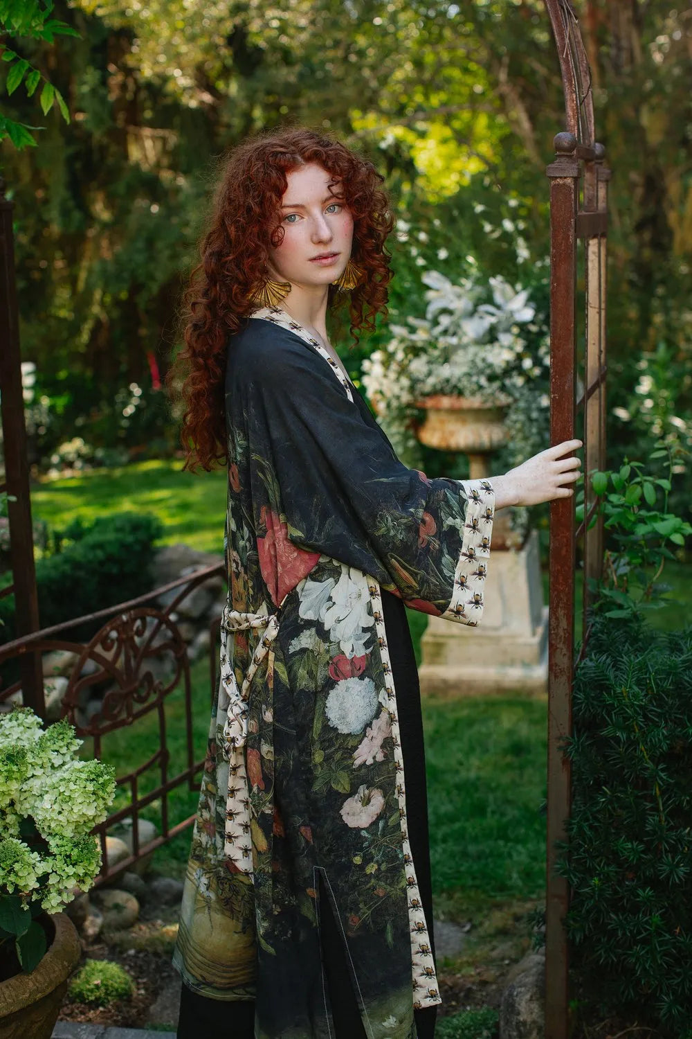 Market of Stars I dream in flowers opera duster - Stay Wild Collective  Coat