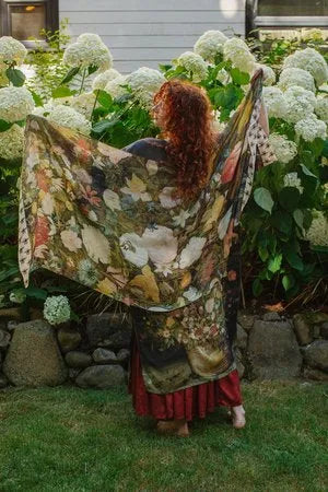 Market of Stars I dream in flowers scarf - Stay Wild Collective  Scarf