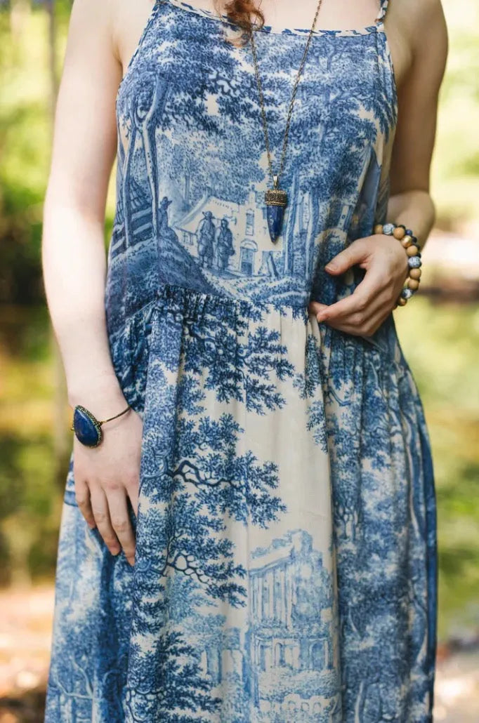 Market of Stars Let the Light in Boheme Long Bamboo Slip Dress - Stay Wild Collective  Dress