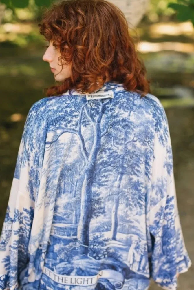 Market of Stars Let the Light in Pixie Duster (Cropped Length) - Stay Wild Collective  Kimono Outerwear