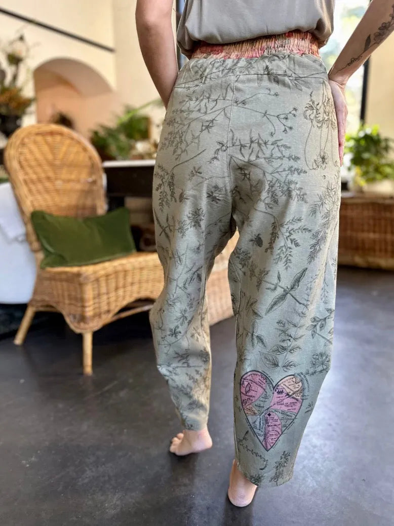 Market of Stars Map of My Heart Artist Pant - Stay Wild Collective  Pants
