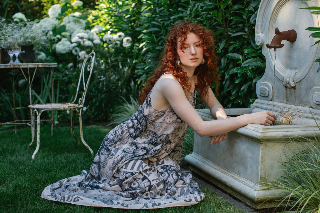 Market of Stars Peace Wine and Sunshine Bohéme Slip Dress - Stay Wild Collective  Dress