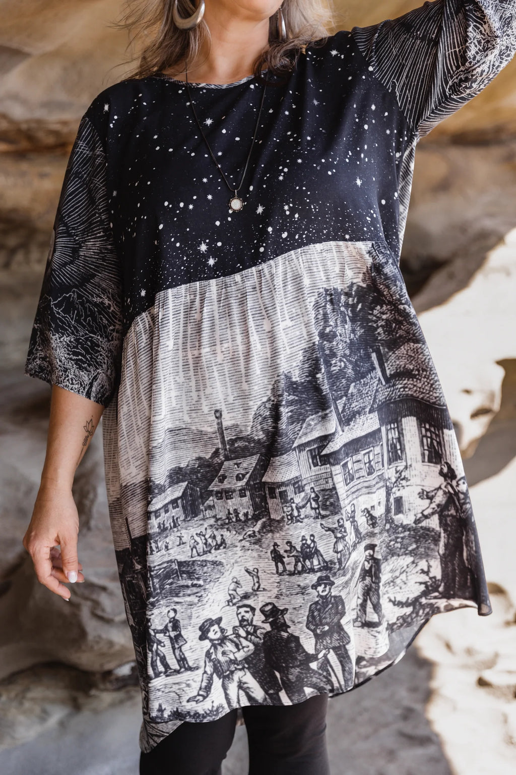 Market of Stars Stargazer Tunic Dress - Stay Wild Collective