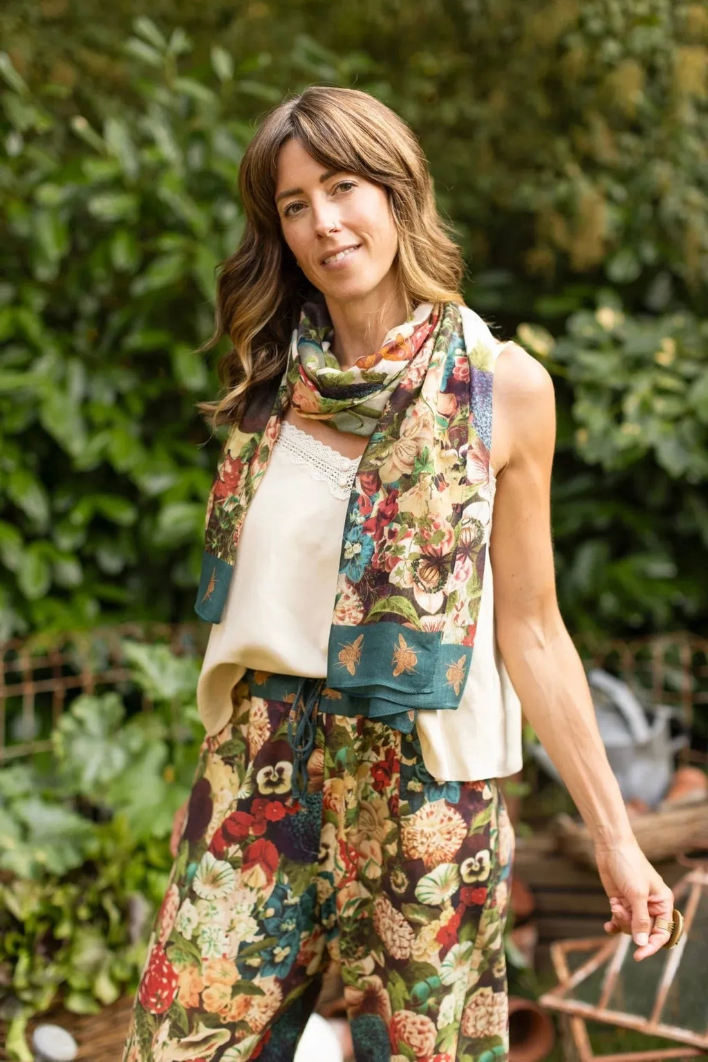 Market of Stars Stay Gold Scarf - Stay Wild Collective  Scarf