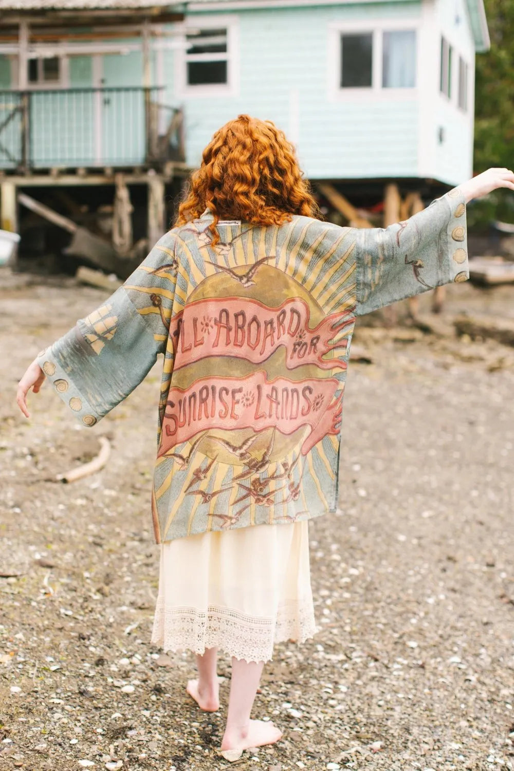 Market of Stars Sunrise Lands Matinée Duster - Stay Wild Collective  Kimono Outerwear