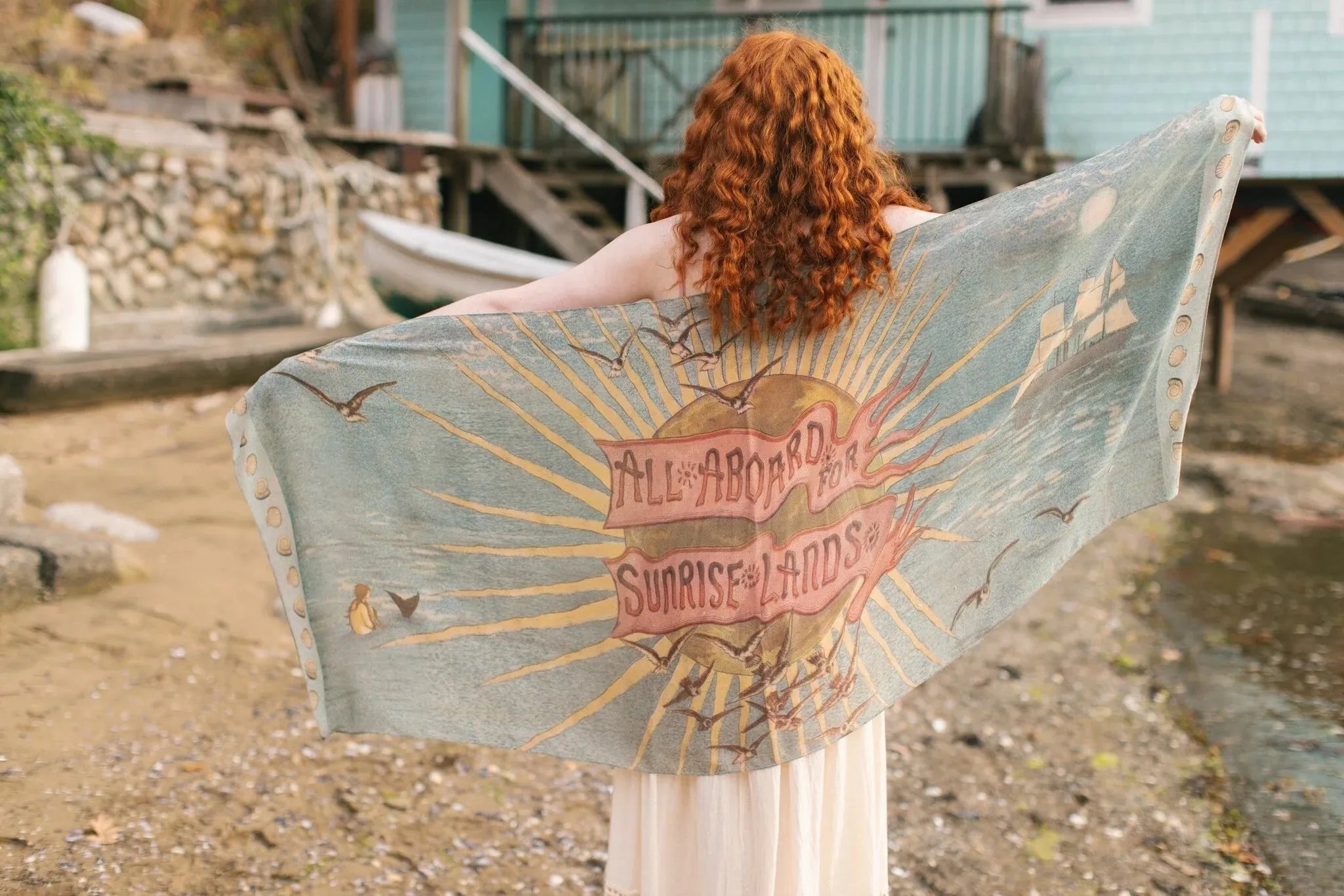 Market of Stars Sunrise Lands Scarf - Stay Wild Collective  Scarf